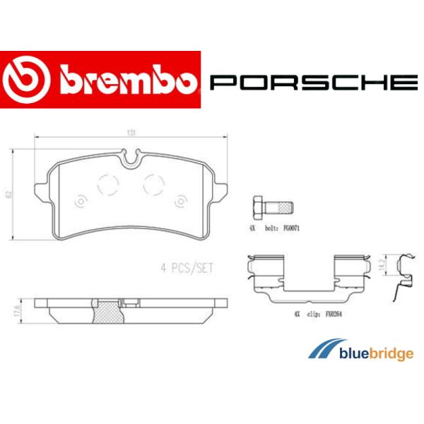 BREMBO 新品 ポルシェ マカン 95B 2.9 S 2.9 GTS 2.9 ターボ リア ブレ...