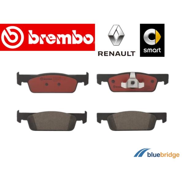 低ダスト BREMBO 新品 ルノー ルーテシア 0.9L 1.2L フロント ブレーキパッド 41...