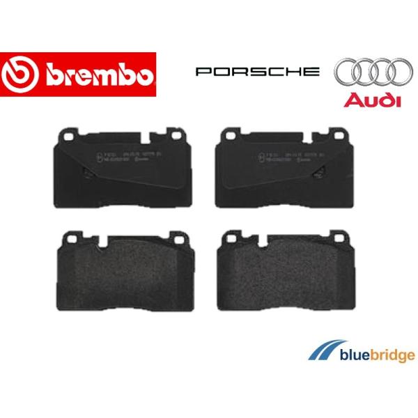 BREMBO 新品 ポルシェ アウディ フロントブレーキパッド 低ダスト 95B698151AM 9...