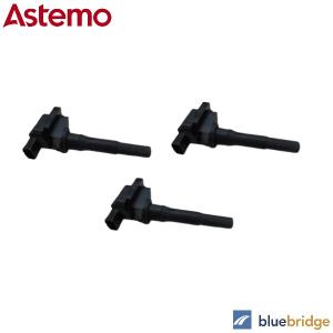 3本セット ASTEMO 三菱 ekワゴン eKスポーツ H81W H82W タウンボックス U61W U62W イグニッションコイル MD346383｜ブルーブリッジ