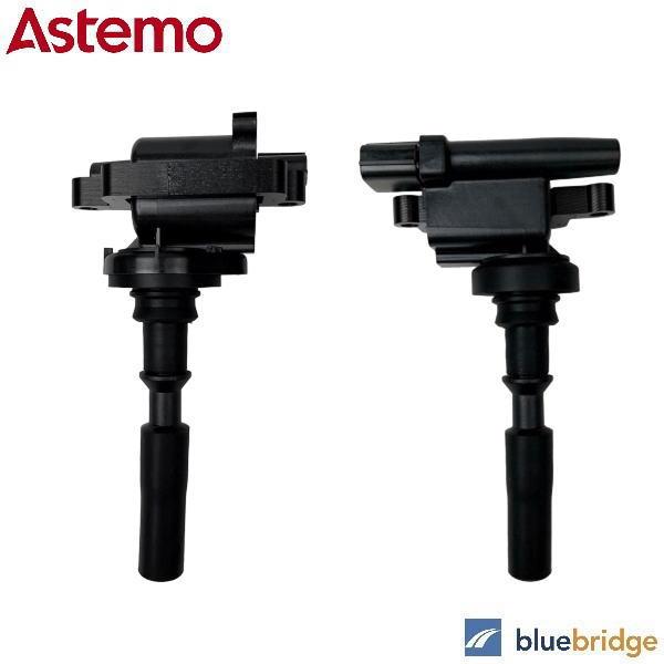 2本セット Astemo 三菱 イグニッション コイル U15C01-COIL U15C02-COI...