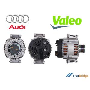 VALEO アウディ A7スポーツバック 2.0TFSIクワトロ 4GCYPC オルタネーター 150A 06H903018DX 06H903018KX 06J903018KX TG15C242｜bluebridge-shop