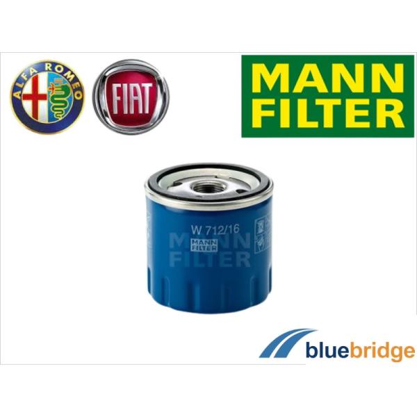 MANN-FILTER フィアット パンダ 141 ニューパンダ 169 プント 188 オイル フ...