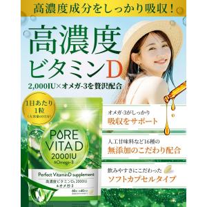 ピュアビタD 高濃度 ビタミンD 2,000I...の詳細画像1