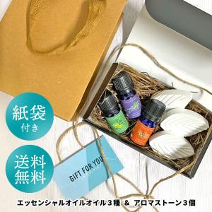 アンドエスエイチ アロマストーン フラワー＆リーフ＆ソルト セット