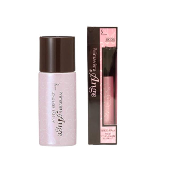 並行輸入品 アンジェ 25ml SPF16 ＋リキッドファンデ UV ロングキープ OC 05 SP...