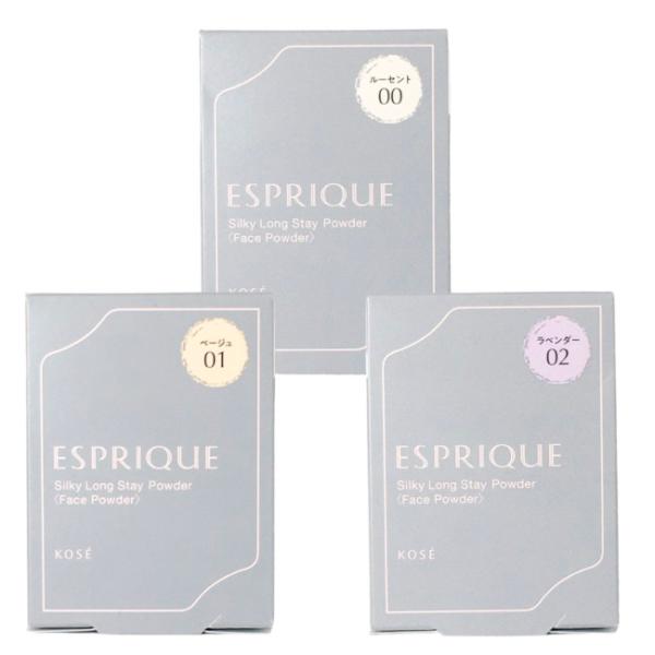 エスプリーク シルキーロングステイ パウダー レフィル 6g ( 00 ルーセント / 01 ベージ...