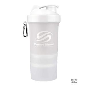 アールオーエヌ スマートシェイク ホワイト 600ml [ RON SmartShake プロテインシェイカー ボトル スポーツ アスリート ]- 定形外送料無料 -｜bluechips