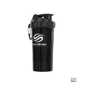 アールオーエヌ スマートシェイク ブラック 600ml [ RON SmartShake プロテインシェイカー ボトル スポーツ アスリート ]- 定形外送料無料 -｜bluechips