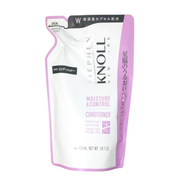 コーセー スティーブンノル モイスチュアコントロール コンディショナー W レフィル 400ml /...