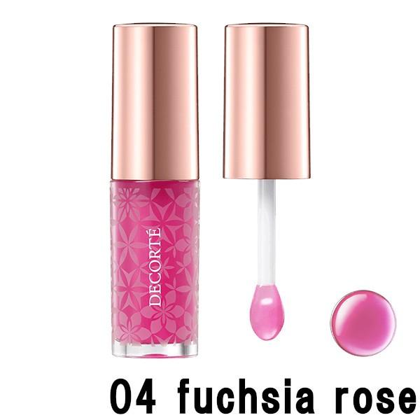 コーセー コスメデコルテ リップオイル 04 fuchsia rose リップエッセンス 4.7ml...