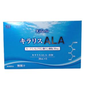 日邦薬品 キラリス ALA-D30 30ml×5本 栄養ドリンク アミノ酸 鉄 亜鉛｜bluechips