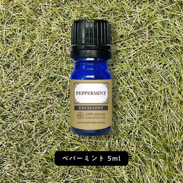 ペパーミント 5ml エクセレント エッセンシャルオイル &amp;SH / アロマオイル 精油