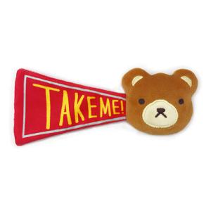 ドッグトイ アニマルフラッグ くま 中国の商品画像