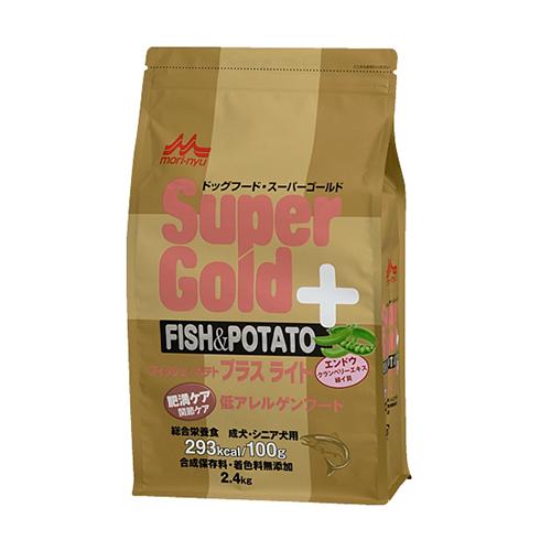スーパーゴールド フィッシュ＆ポテトプラスライト 肥満ケア・関節ケア用 2.4kg アメリカ