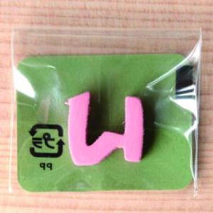 ミニカラー ひらがなピンク い 日本