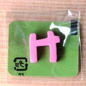 ミニカラー ひらがなピンク け 日本