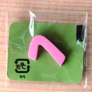 ミニカラー ひらがなピンク へ 日本
