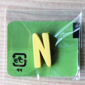 ミニカラー ローマ字イエロー N 日本