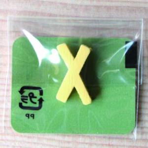 ミニカラー ローマ字イエロー X 日本