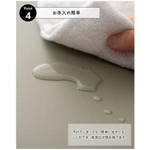 東谷 サイドテーブルワゴン ベージュ W35×...の詳細画像1