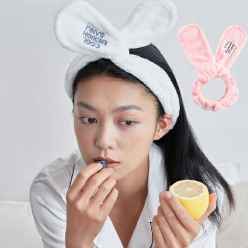 ワイヤー入 ヘアバンド　もこもこ ピンク ホワイト 調整可能 リボン 洗顔  ヘッドバンド ワイヤー...
