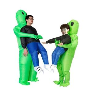 エアコス さめ おばけ 宇宙人 コスプレ ハロ...の詳細画像1