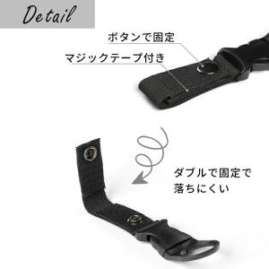ペットボトルホルダー 軽量 便利 フェス キャ...の詳細画像3