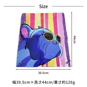 防水 撥水 ナップサック バックパック ナップ...の詳細画像2