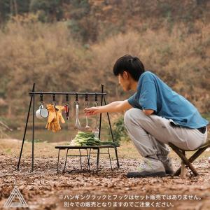 ハンギングフック ハンギングスタンド アウトド...の詳細画像1