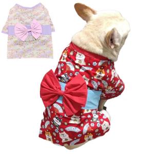 フレンチブルドック服 犬 着物 浴衣 晴れ着 袴 正月 フレンチ