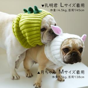 犬 ニット帽 秋冬 ペット帽子 コスチューム ...の詳細画像3