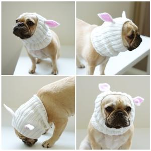 犬 ニット帽 秋冬 ペット帽子 コスチューム ...の詳細画像4