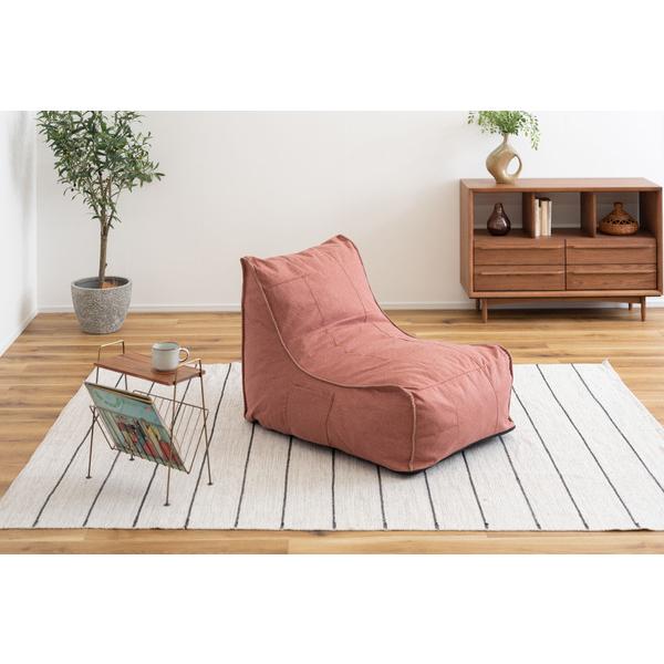 東谷 リラックス ソファ あずき W70×D102×H68×SH35 組立式 LSS-51AZ