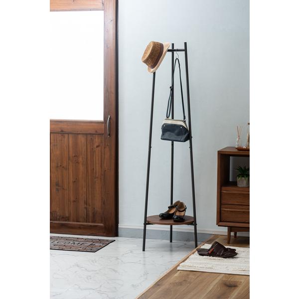 東谷 ハンガー ダークグレー W43.5×D44.5×H160.5 組立式 MIP-28DGY