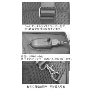 ビジネスリュック 防水 大容量 軽量 メンズ ...の詳細画像3