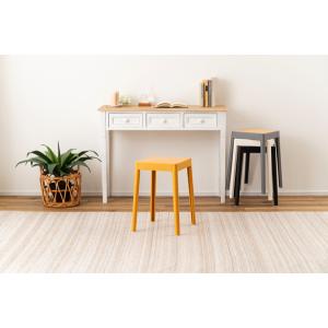 東谷 スツール イエロー W34×D34×H46 完成品 PC-733YE｜BESTWEAR