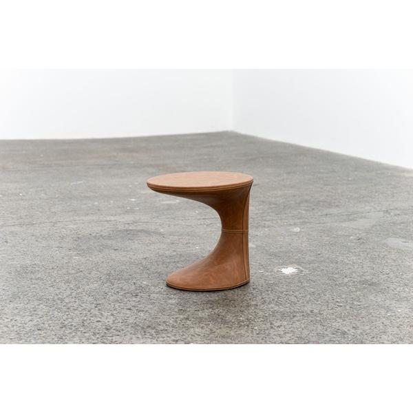 東谷 サイドテーブル ブラウン W39×D46×H44.5 完成品 PT-368BR