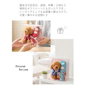 ソープフラワー プレゼント 花 3輪ブーケドッ...の詳細画像3