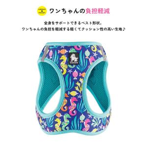 犬 ハーネス 猫 小型犬 中型犬 胴輪 ブラン...の詳細画像2