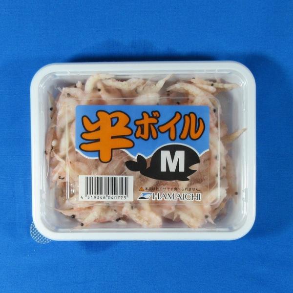 オキアミ サシエサ(半ボイル) Ｍ 釣り餌 おきあみ 半生 沖サシ m 冷凍