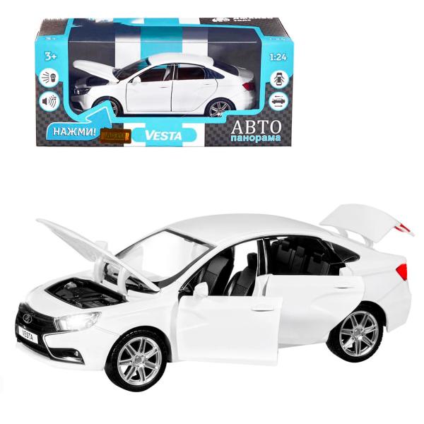 1:24 Scale Diecast Metal Model Car Lada Vesta Seda...