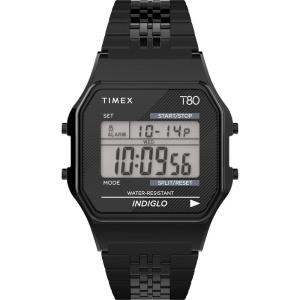 Timex(タイメックス) T80 34mm 腕時計 ブラック ブレスレット