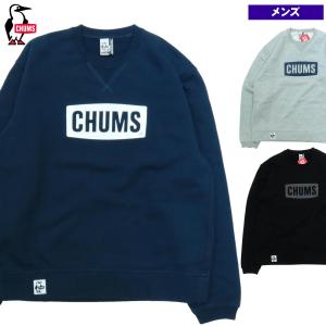在庫のみセール38%オフ チャムス / チャムスロゴ クルートップ メンズ： ・ スエット 起毛 USA トップス 丸首 アウトドア ブランド おしゃれ C