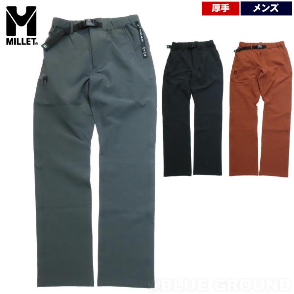 決算セール33%オフ ミレー / ドロワットウォームパンツ メンズ ・ 裏起毛 ストレッチ 保温 温...