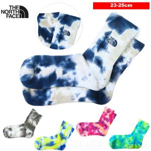 ザ・ノース・フェイス / タイダイ クルー  ・ 靴下 クルー カジュアル タウン 抗菌 防臭 絞り染め アウトドア ブランド おしゃれ THE NORTH