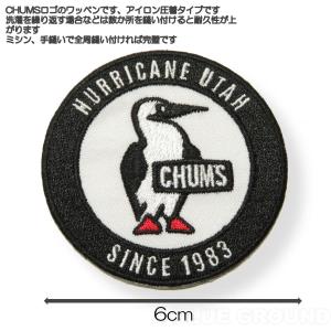 チャムス/ワッペン ブービーロゴ M ・ ワッ...の詳細画像1