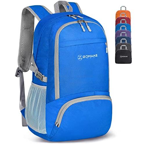 ZOMAKE 軽量リュック バックパック 30L ハイキングデイパック 小型旅行バックパック 折りた...