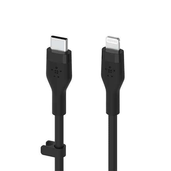 Belkin USB-C to ライトニング シリコン ケーブル iPhone 13 / 12 / ...