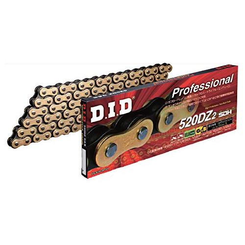 D.I.D(大同工業)バイク用チェーン カシメジョイント付属 520DZ2-110ZB G&amp;B(ゴー...